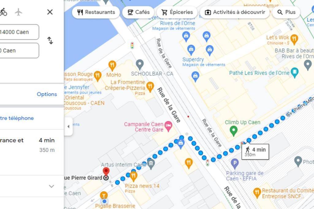 350 M De La Gare/10Min De L'Hyper-Centre. Leilighet Caen Eksteriør bilde